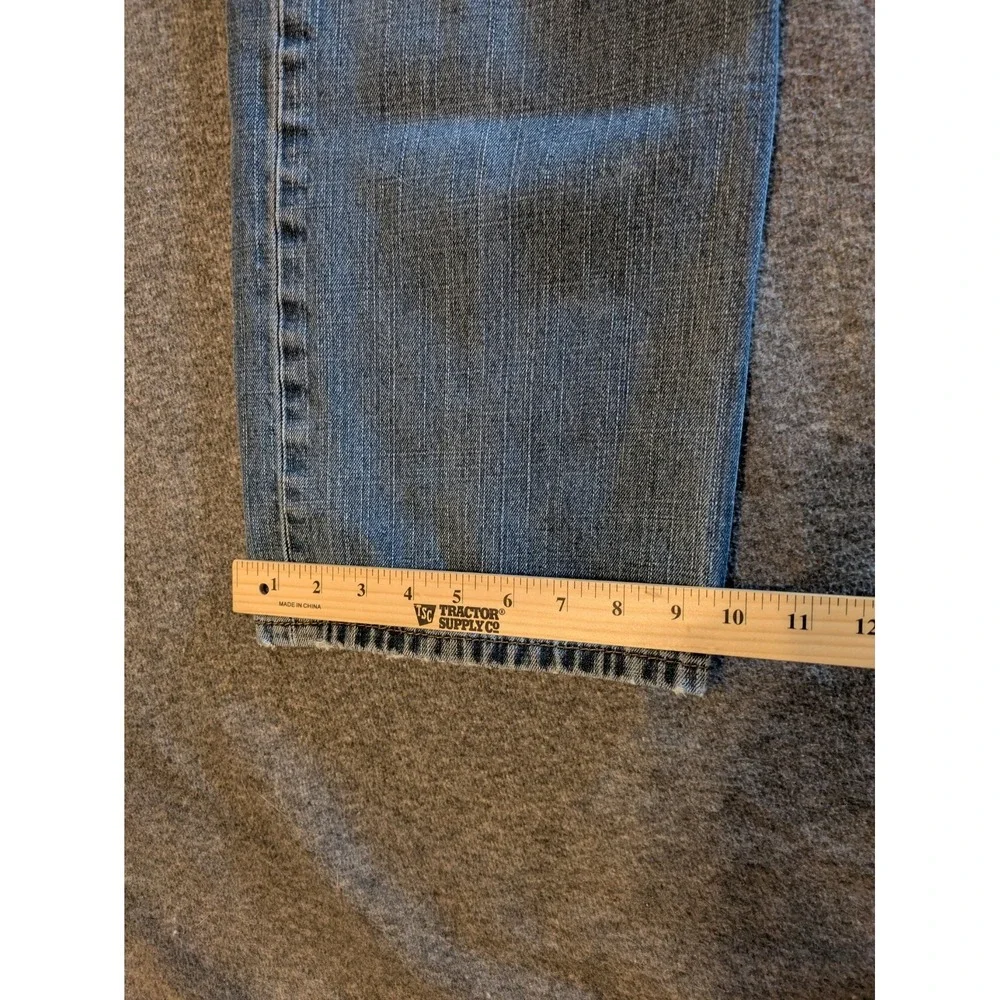 Levis Jeans Mens 36x32 Blue 569 Loose Faded Washout Denim Pants Work